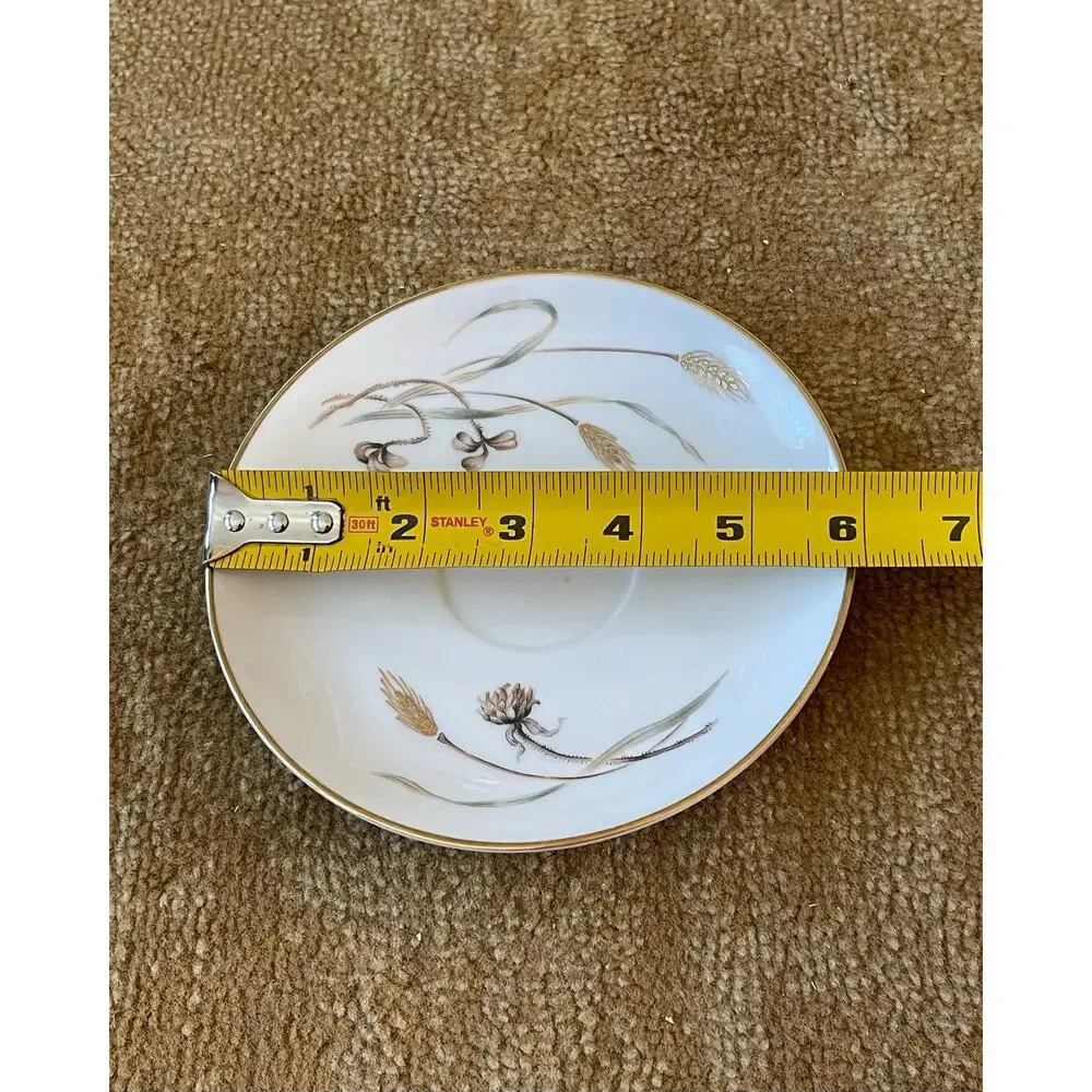 Lovely Vintage Noritake Flat Cup & Saucer Set Japan
